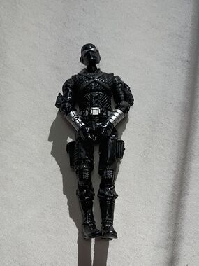 EUC Snake Eyes v34 2008 G.I. Joe GI Joe Action Figures ARAH Vintage 25th